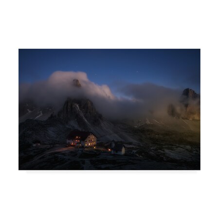 David Martin Castan 'Lava Redo Fog' Canvas Art,16x24